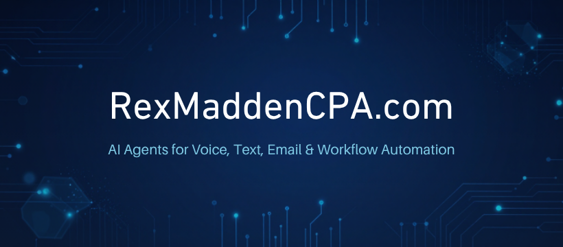 Rex Madden CPA Banner